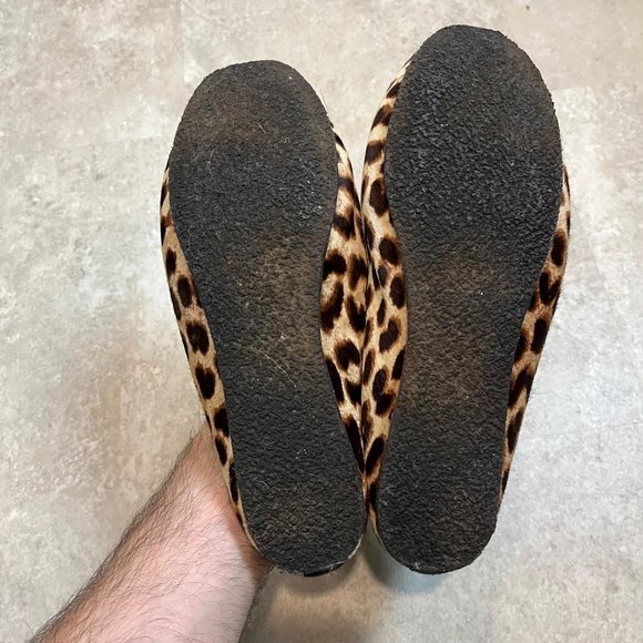 Tory Burch Billy Smoking Loafer Leopard Size 9 - Picture 5 of 11